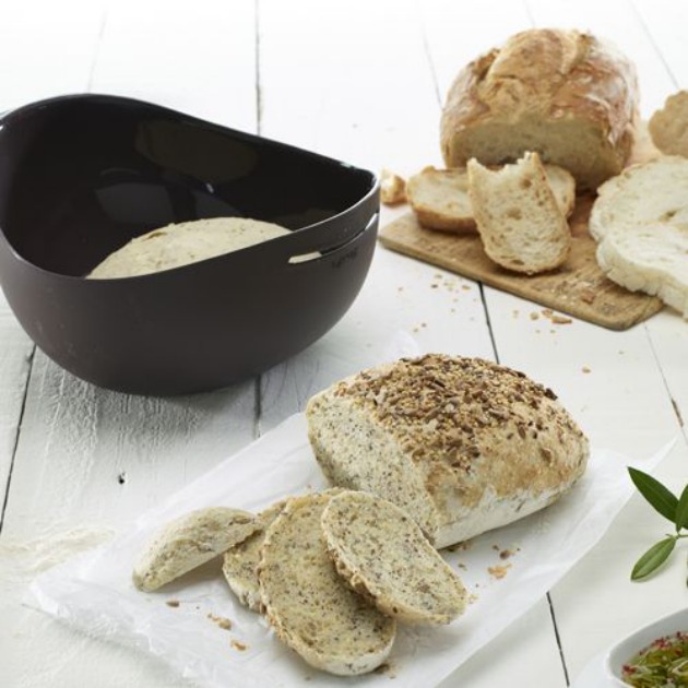 pan antiadherente para microondas Molde de silicona para hacer pan verduras pan y verduras 